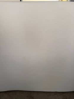 Queen White Foam Mattress