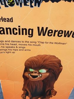 Vintage 1974 Dancing Werewolf