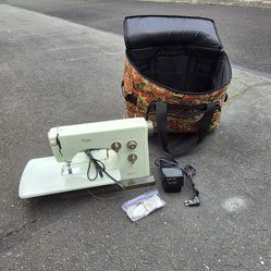 Vintage Husqvarna Viking 1030 Sewing Machine – Sweden – With Accessories