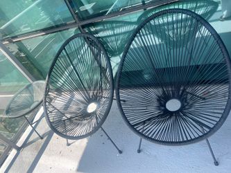 Patio Chairs and table set