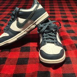 Nike dunk low deep jungle kids shoes 