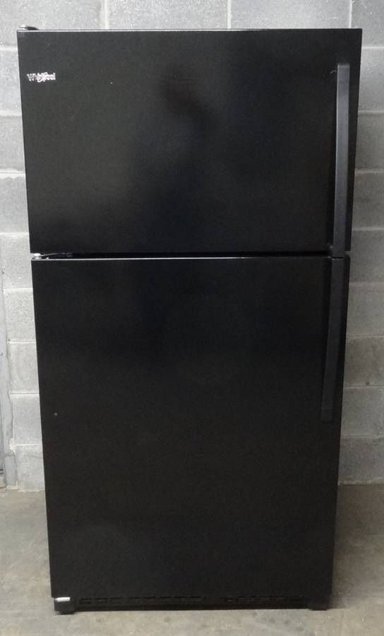 Whirlpool Top Freezer Refrigerator (20 cu. ft.) - Black - WRT311FZD