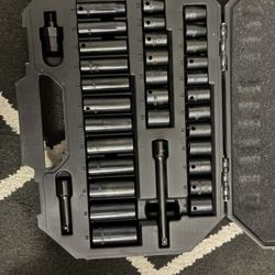 Husky 3/8 Impact Socket Set