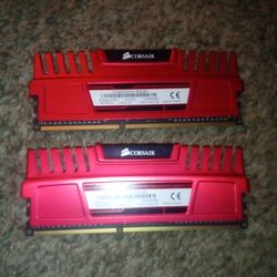 2x Corsair Vengeance 8GB(2x4GB) 1600 MHz 9-9-9-24 ramsticks