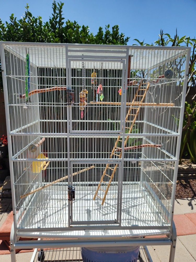 Bird Cage With Stand