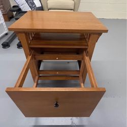 Small Table/ File Cabinet 