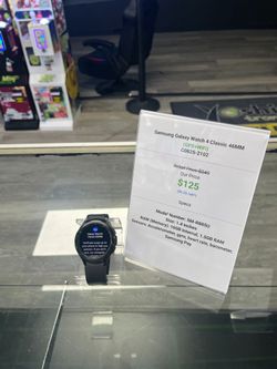 Samsung  Galaxy Watch 4 Classic 46MM GPS+WiFi Black C0625-2102