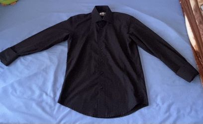 Black Dress Shirt Men S