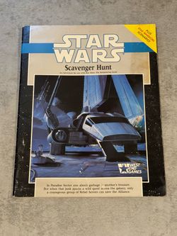 Star Wars Roleplaying Game - Scavenger Hunt Module West End Games 40020 (1989)