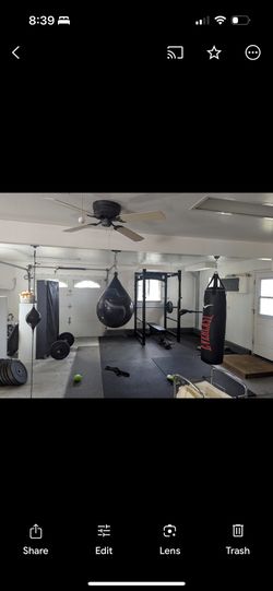 $350 OBO Boxing Equipment- Heavy Bag, Aqua Tear Drop Bag, Double End Bag