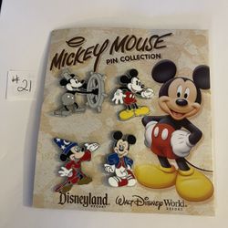 MICKEY MOUSE - MINNIE MOUSE - DISNEY COLLECTOR PINS - MICKEY MINNIE. & FRIENDS - ALL NEW/PERFECT CONDITION 