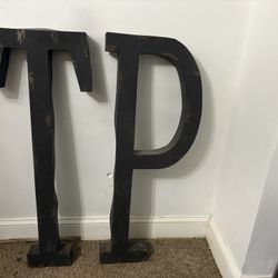 Heavy Wall Letters