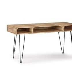 60” Solid Wood Office Desk