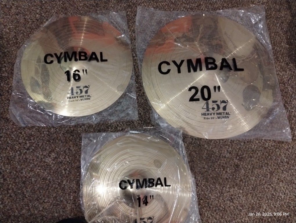 WuHan Cymbal Set