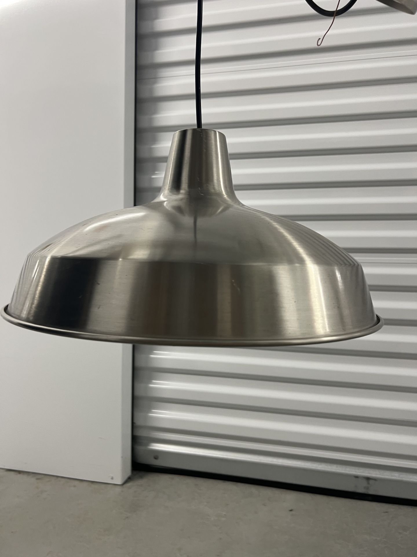 Metal Bell Shaped Farmhouse Style Pendant Light