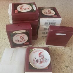 Hallmark Collector's Plate 101 Dalmations Disney Ornaments. Still Available July 2022