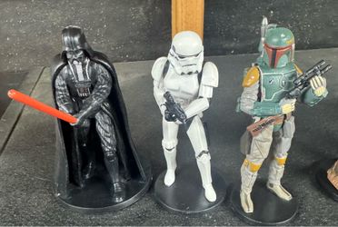 Disney Star Wars 4” PVC figures