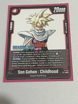 Dragon ball super fusion world : Son Gohan: Childhood