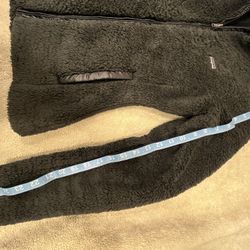 PATAGONIA WOMENS FULL ZIP FLEECE JACKET Greenish Gray Sz Medium