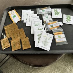 Seed lot – hundreds GREAT FOR GROWING IN SMALL SPACES, organic tomato seeds  - micro dwarf, open pollinated, heirloom , lettuce seeds – open pollinate