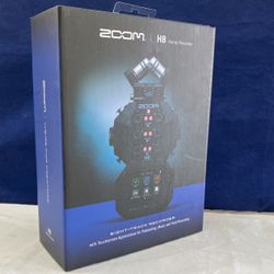 Zoom H8 8-Input / 12-Track Portable Handy Recorder