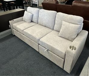 Light gray Sectional sleeper