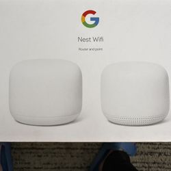 Wifi Router / Google Nest Wifi RTR And access Point