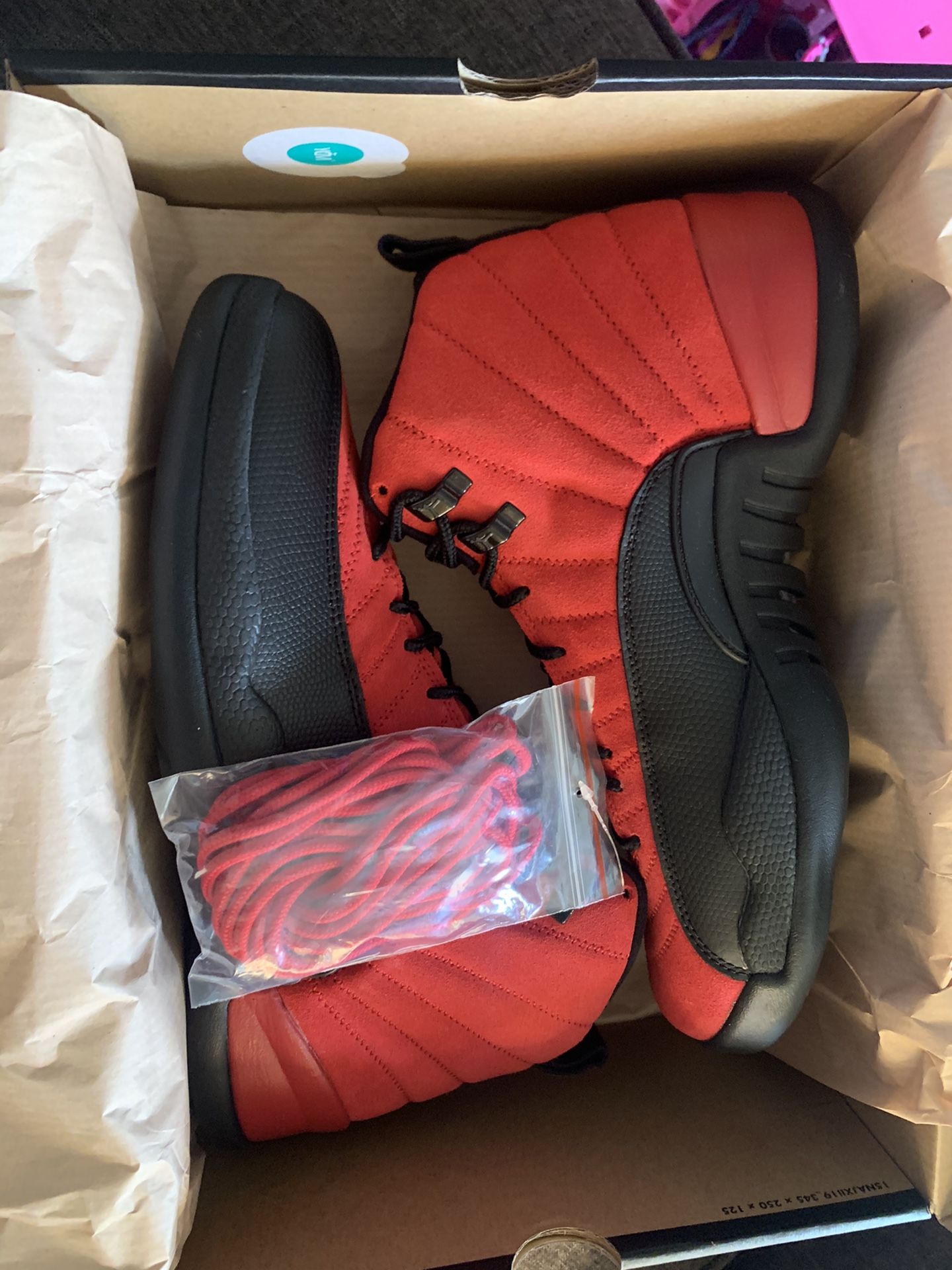 Jordan 12 Reverce Flu Game Size 10m