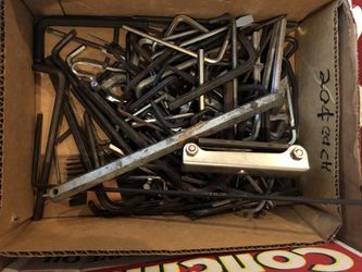Allen Wrenches. $0.20 cents each.