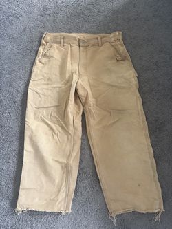 Carhartt Dungaree Pants Light Tan Sz. 34