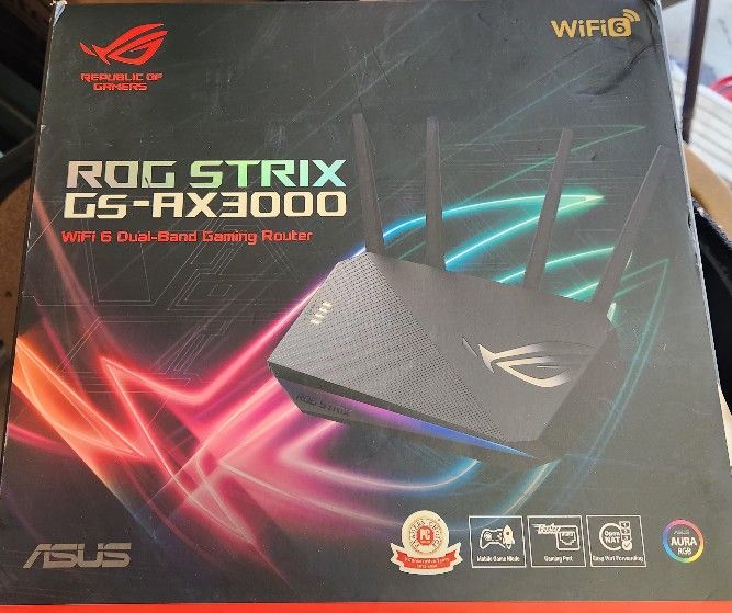 Wifi 6 Dual-Band Gaming Router
