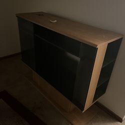 Wooden Entertainment Stand 