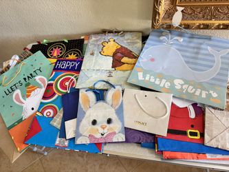 Free gift Bags, Wrapping Paper, Tissue Paper