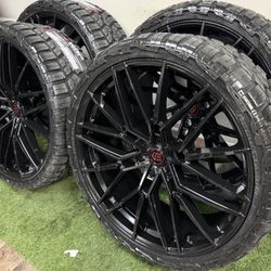 New 26 inch tis wheels wrapped in 305/30r26 rbp rt tires