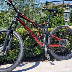 Cannondale Habit Large Carbon Mountain Bike Full Suspension