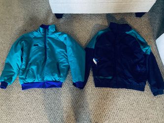 Retro 80s or 90s Colombia reversible jacket ,Large