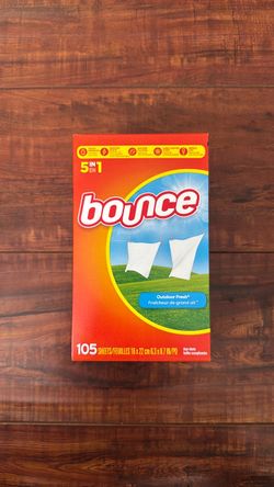 Bounce Dryer Sheets: Outdoor Fresh Scent; 105 Count