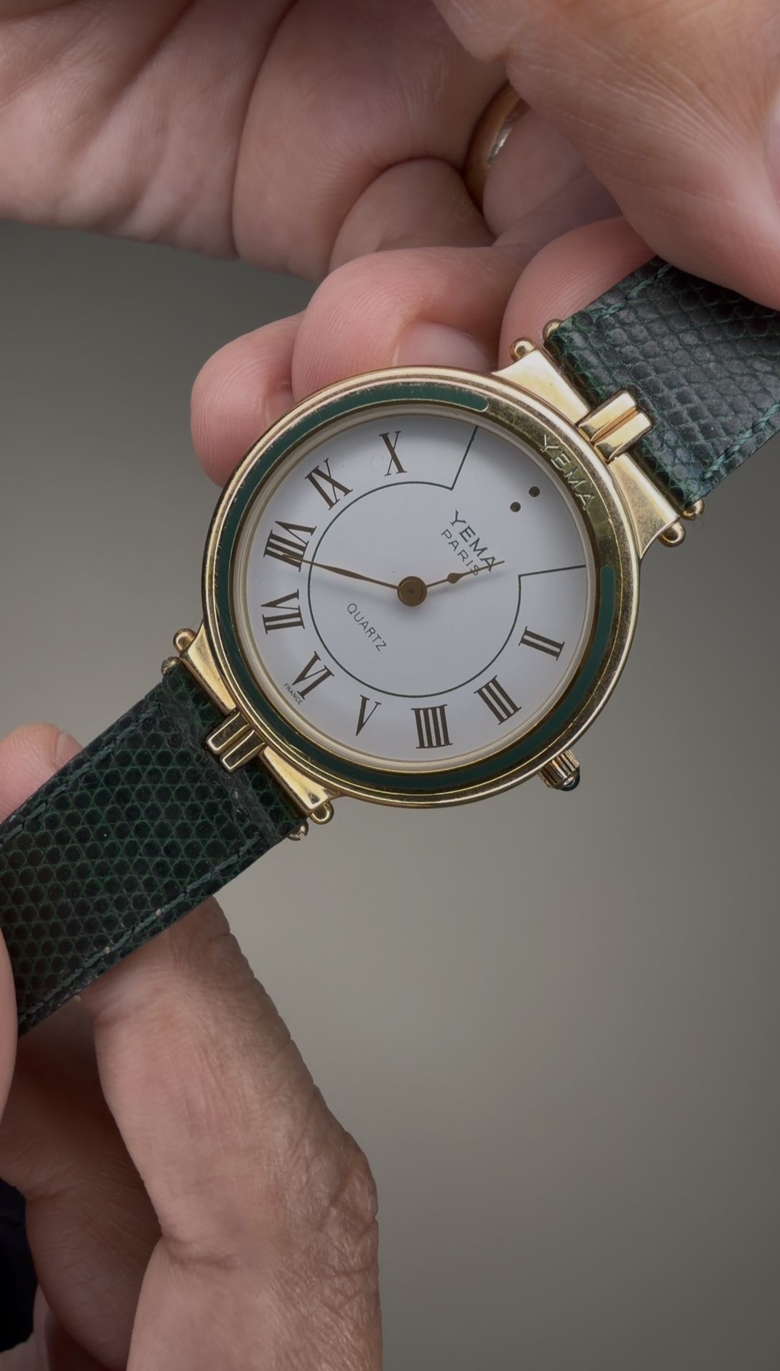 Yema Paris Gold Ladies Watch
