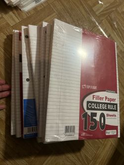 8 packs of filler paper