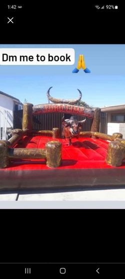 Mechanical bull