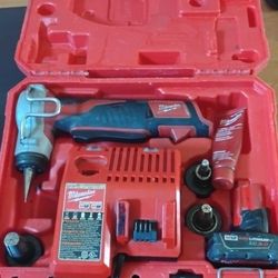 "Milwaukee" Aqua-pex,Tool Set,Tool,Charger,Battery,With Large,Mediumand Small Attachments ,Retails $495
