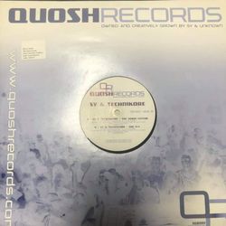 Quosh records 107 the nerve centre & the fly UK HARDCORE VINYL