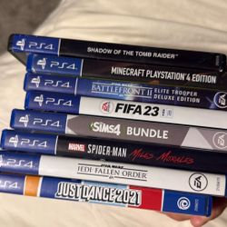 8 PS4 Games 