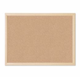 U Brands Wood-Framed Cork Bulletin Board