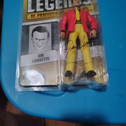 Jim Cornette Autographed Action Figure 