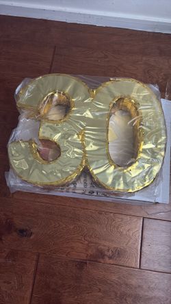 Gift Pinata Birthday 30 30th Birthday 30th  Wedding Anniversary Gold Pinata 
