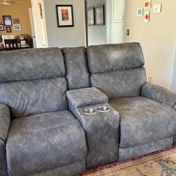 Electric Reclining Love Seat