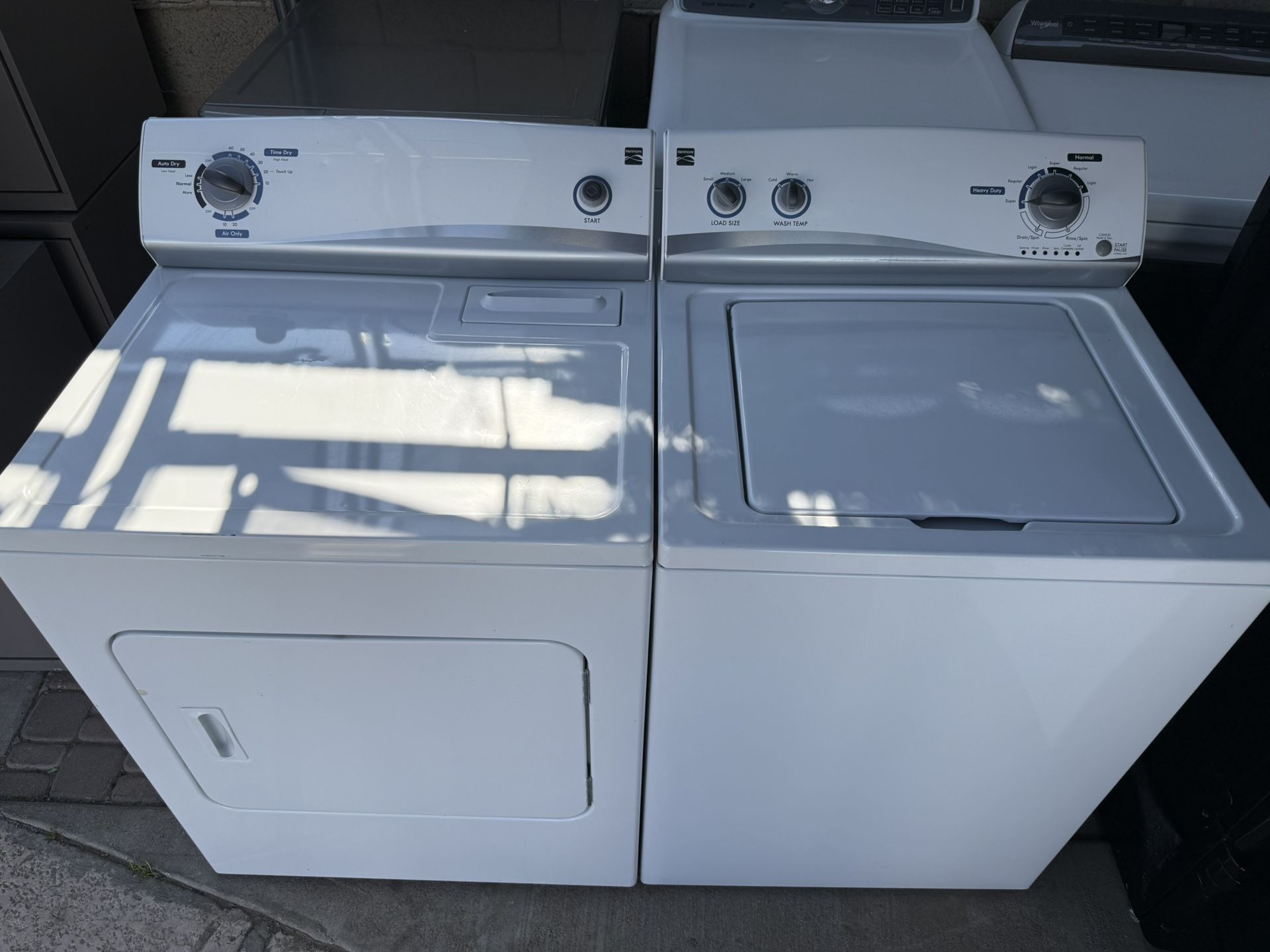 Kenmore Washer And Electric Dryer 3.5&6.5 Cuft