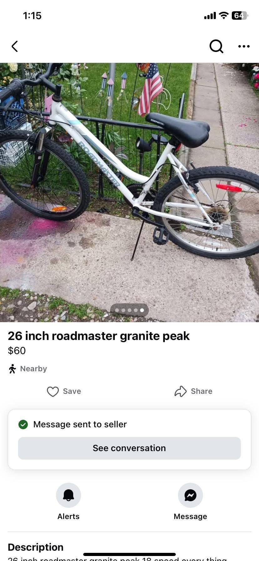 26” RoadMaster Granite Peak Bicycle