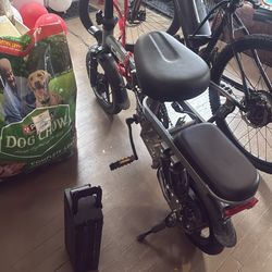 Brand new it got to flat tires but there not poped a just don’t have a pump